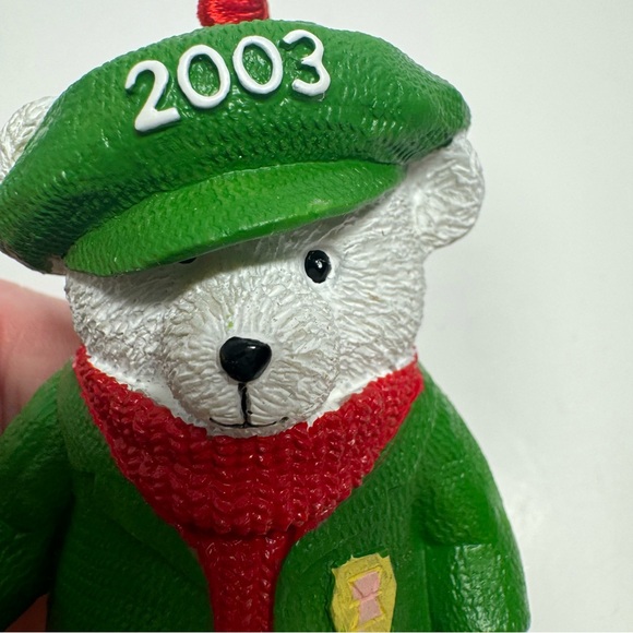 Santa Bear 2003 Ornament New in Box. Old Stock Vintage Collectible - Picture 8 of 8